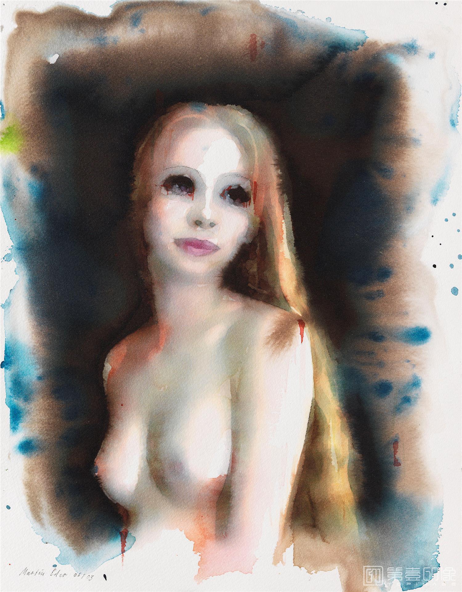 水彩画-欧美顶尖艺术抽象绘画图集-505
